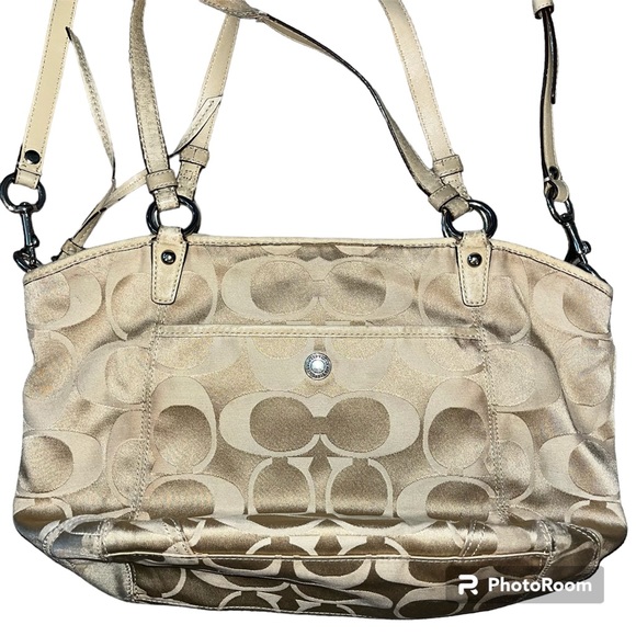 COACH bag Leah & wallet with dust bag and Coach tag - Picture 3 of 16